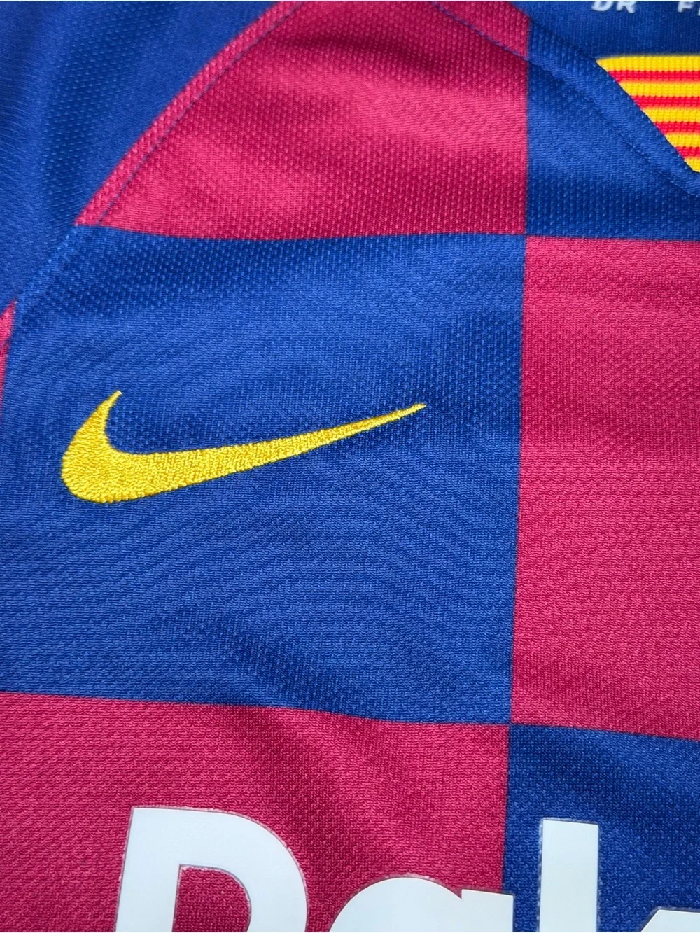 Nike FC Barcelona 2019/20 Home Jersey Youth Medium Blue Red Rakuten La Liga